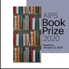 AIPS Book Prize 2020 Announcement. Deadline: January 10, 2020